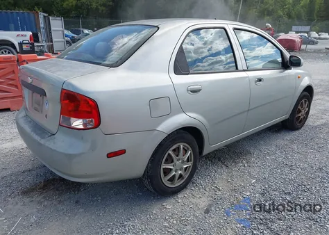 2004 Chevrolet Aveo from USA, damaged, VIN KL1TD52654B123665